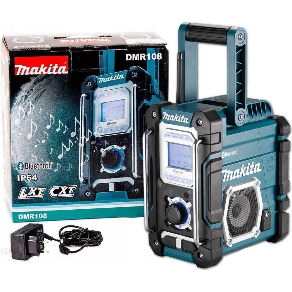 Makita DMR108N Cordless Jobsite Radio 10.8-18V / AC,CXT,LXT (Bare) - KHM Megatools Corp. Makita DMR108N Cordless Jobsite Radio 10.8-18V / AC,CXT,LXT (Bare) - KHM Megatools Corp.